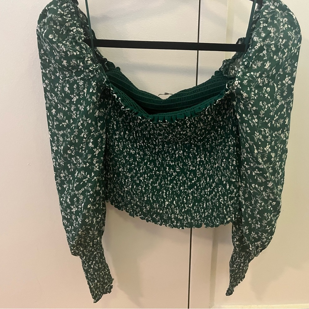 Green Reformation Top (worn once) excellent condition